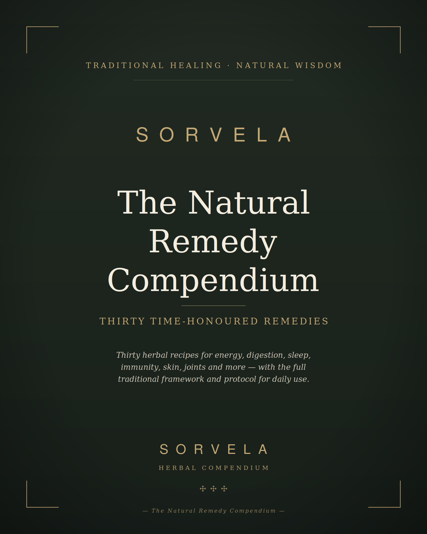 The Natural Remedy Compendium